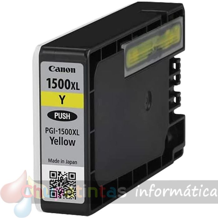 Canon PGI1500XL Amarillo Cartucho de Tinta Original - 9195B001-2
