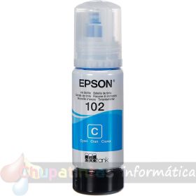 Epson 102 Cian - Botella de Tinta Original C13T03R240-3