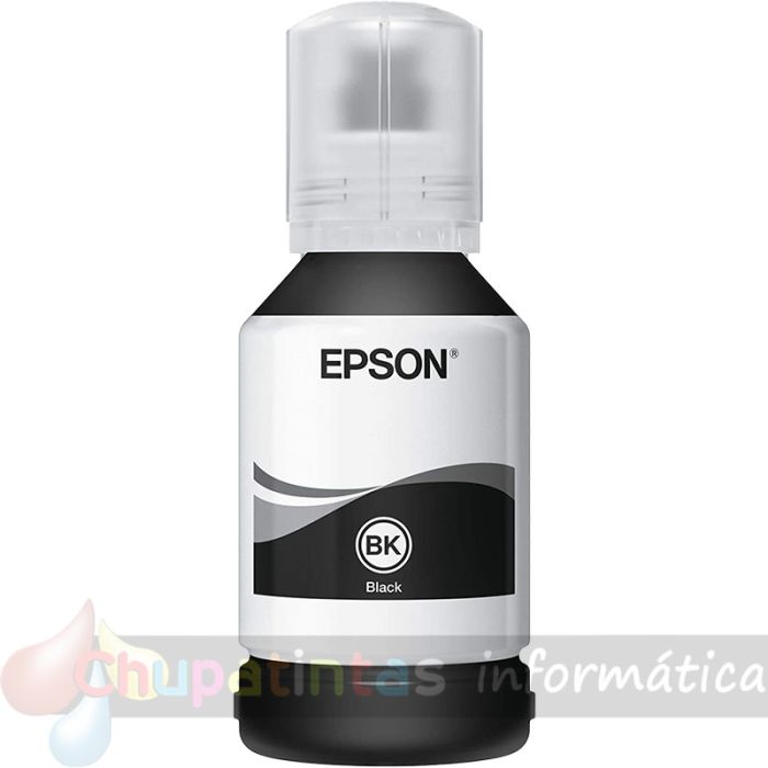 Epson 105 Negro - Botella de Tinta Pigmentada Original C13T00Q140-3