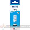 Epson 106 Cyan - Botella de Tinta Original C13T00R240