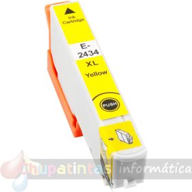 Epson T2434/T2424 (24XL) Amarillo Cartucho de Tinta Genérico - Reemplaza C13T24344012/C13T24244012