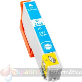 Epson T2435/T2425 (24XL) Cian Light Cartucho de Tinta Genérico - Reemplaza C13T24354012/C13T24254012