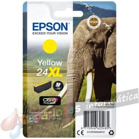 Epson T2434 (24XL) Amarillo Cartucho de Tinta Original - C13T24344012