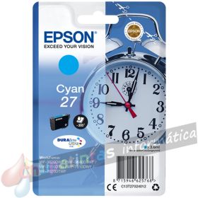 Epson T2702 (27) Cian Cartucho de Tinta Original - C13T27024012-1