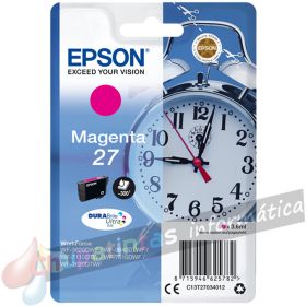 Epson T2703 (27) Magenta Cartucho de Tinta Original - C13T27034012-1