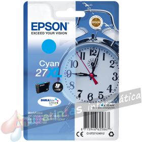 Epson T2712 (27XL) Cian Cartucho de Tinta Original - C13T27124012-1