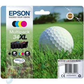 Epson T3476 Pack de 4 Cartuchos de Tinta Originales - C13T34764010-1