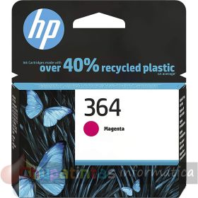 HP 364 Magenta Cartucho de Tinta Original - CB319EE