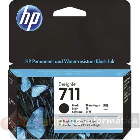 HP 711 Negro Cartucho de Tinta Original - CZ129A