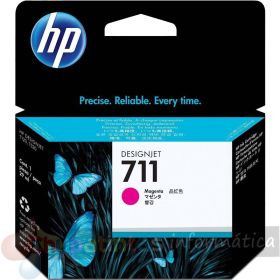 HP 711 Magenta Cartucho de Tinta Original - CZ131A