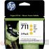 HP 711 Amarillo Pack de 3 Cartuchos de Tinta Originales - CZ136A