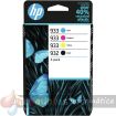 HP 932 + 933 Pack de 4 Cartuchos de Tinta Originales - 6ZC71AE