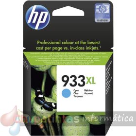 HP 933XL Cian Cartucho de Tinta Original - CN054AE