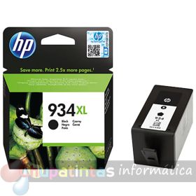 HP 934XL Negro Cartucho de Tinta Original - C2P23AE