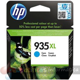 HP 935XL Cian Cartucho de Tinta Original - C2P24AE