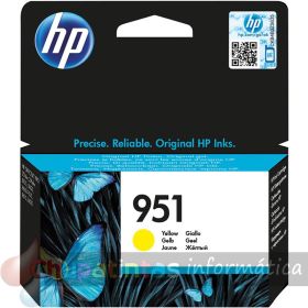 HP 951 Amarillo Cartucho de Tinta Original - CN052AE
