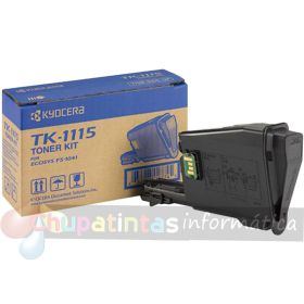 Kyocera TK1115 Negro Cartucho de Toner Original - 1T02M50NL0/1T02M50NL1