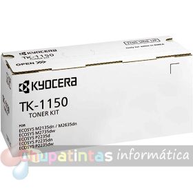 Kyocera TK1150 Negro Cartucho de Tóner Original - 1T02RV0NL0