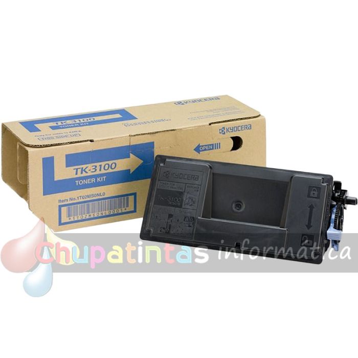 Kyocera TK3100 Negro Cartucho de Tóner Original - 1T02MS0NL0