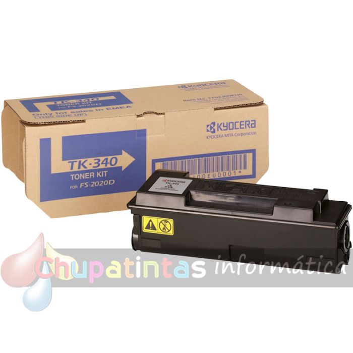Kyocera TK340 Negro Cartucho de Tóner Original - 1T02J00EUC