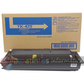 Kyocera TK475 Negro Cartucho de Tóner Original - 1T02K30NL0