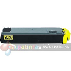 Kyocera TK510 Amarillo Cartucho de Tóner Genérico - Reemplaza 1T02F3AEU0/TK510Y