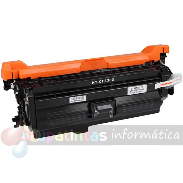 HP CF330X Negro Cartucho de Tóner Genérico - Reemplaza 654X