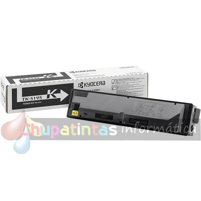 Kyocera TK5195 Negro Cartucho de Tóner Original - 1T02R40NL0/TK5195K