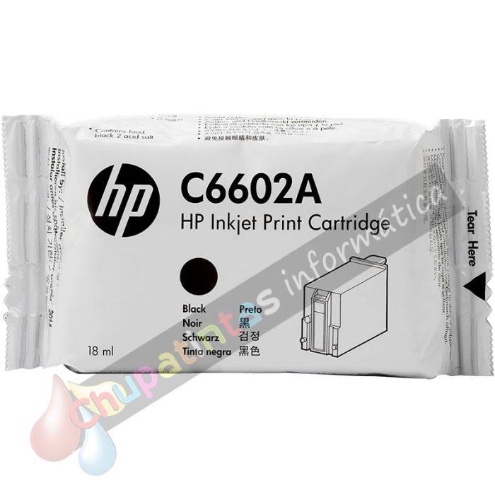Addmaster C6602A Negro Cartucho de Tinta Original-2