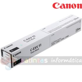 Canon C-EXV51 Negro Cartucho de Tóner Original - 0481C002