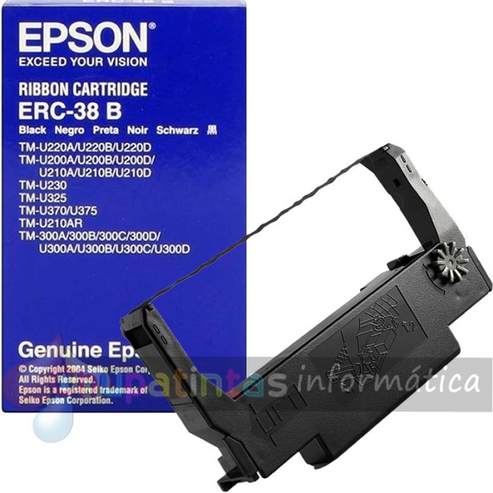 Epson ERC38/ERC34/ERC30 Negra Cinta Matricial Original - C43S015374