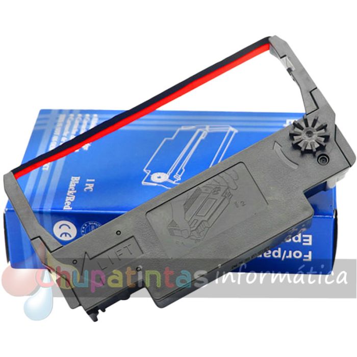 Epson ERC38/ERC34/ERC30 Negra/Roja Cinta Matricial Genérica - Reemplaza C43S015376-2