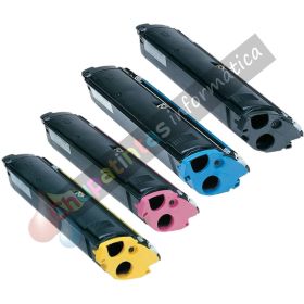 Konica Minolta 2300W/2350 Pack de 4 Cartuchos de Toner Genericos