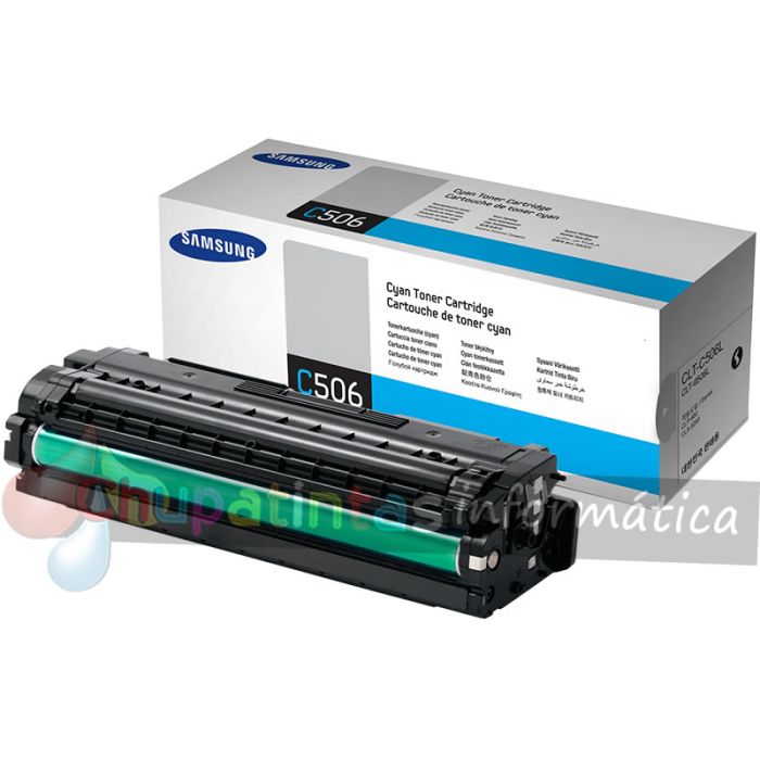 Samsung CLP680/CLX6260 Cian Cartucho de Tóner Original - CLT-C506L/SU038A