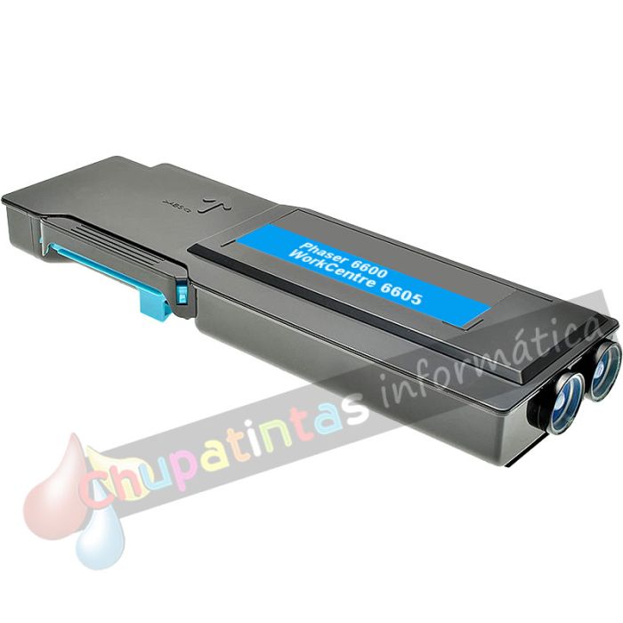 Xerox Phaser 6600/6605 Cian Cartucho de Tóner Genérico - Reemplaza 106R02229/106R02245