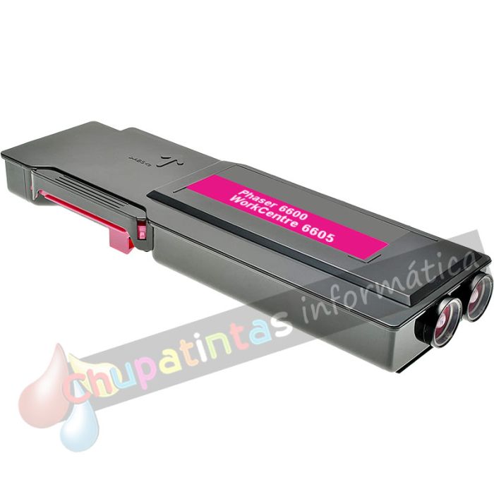 Xerox Phaser 6600/6605 Magenta Cartucho de Tóner Genérico - Reemplaza 106R02230/106R02246