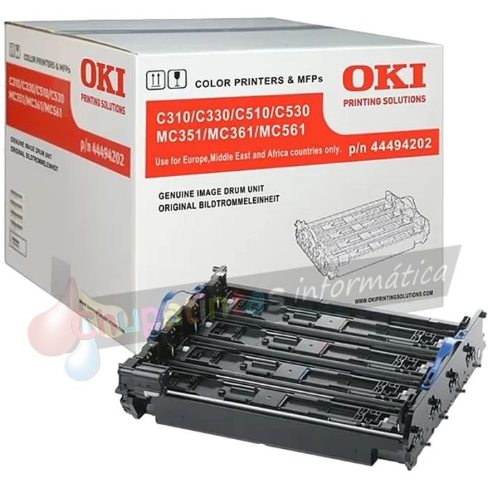 OKI C310/C510/MC351/MC361 Tambor de Imagen Original - 44494202 (Drum)