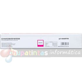 OKI C310/C510/MC351/MC361 Magenta Cartucho de Tóner Original - 44469705