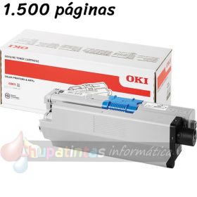 OKI C332DN/MC363DN/MD363DN Negro Cartucho de Tóner Original - 46508716