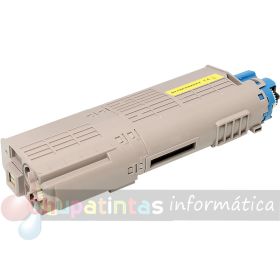 OKI C532DN/C542DN/MC573DN/MC563DN Amarillo Cartucho de Tóner Genérico - Reemplaza 46490605/46490401