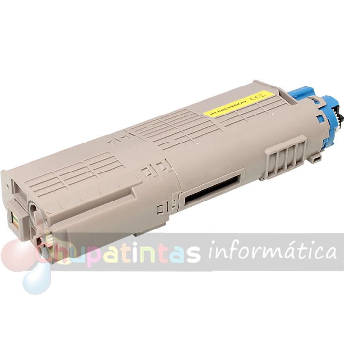 OKI C532DN/C542DN/MC573DN/MC563DN Amarillo Cartucho de Tóner Genérico - Reemplaza 46490605/46490401