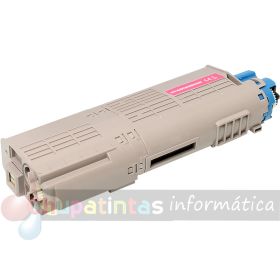 OKI C532DN/C542DN/MC573DN/MC563DN Magenta Cartucho de Tóner Genérico - Reemplaza 46490606/46490402