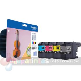Brother LC127XL/LC125XL Pack de 4 Cartuchos de Tinta Originales - LC127XLVALBP-1