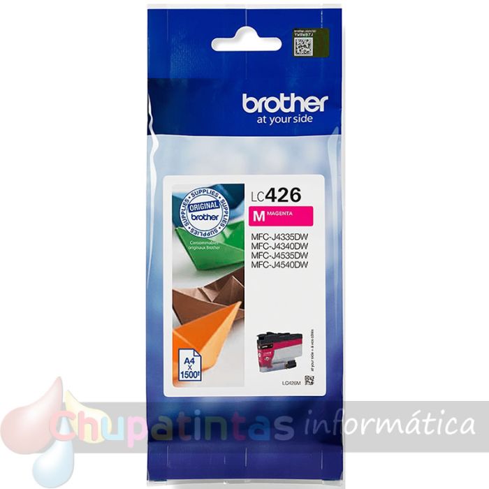 Brother LC426 Magenta Cartucho de Tinta Original - LC426M-3