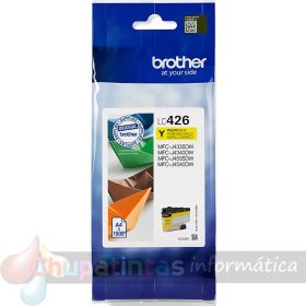 Brother LC426 Amarillo Cartucho de Tinta Original - LC426Y-3