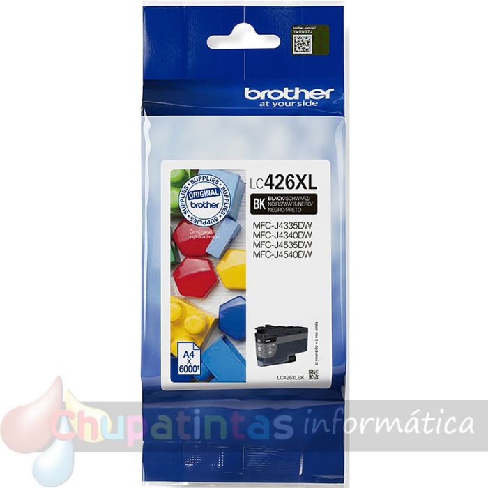 Brother LC426XL Negro Cartucho de Tinta Original - LC426XLBK-2