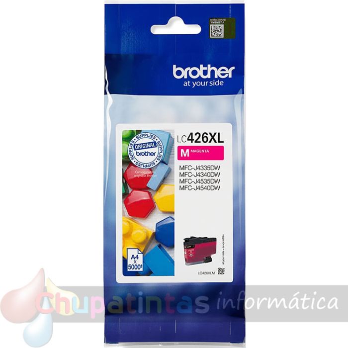 Brother LC426XL Magenta Cartucho de Tinta Original - LC426XLM-3