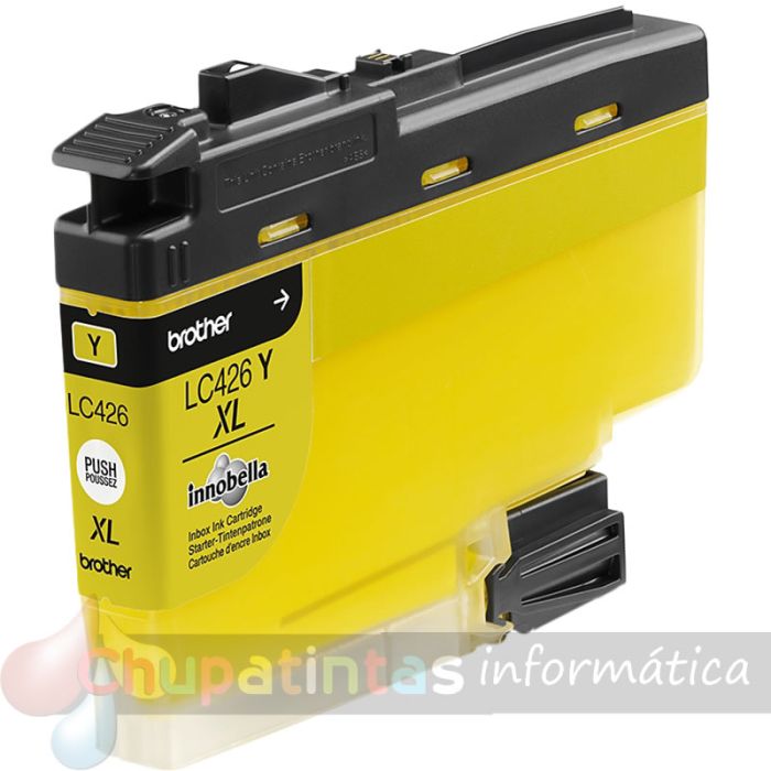 Brother LC426XL Amarillo Cartucho de Tinta Original - LC426XLY-3