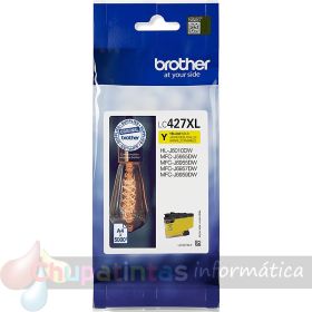 Brother LC427XL Amarillo Cartucho de Tinta Original - LC427XLY-3