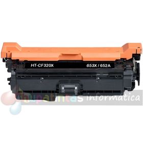 HP CF320X/CF320A Negro Cartucho de Tóner Genérico - Reemplaza 653X/652A